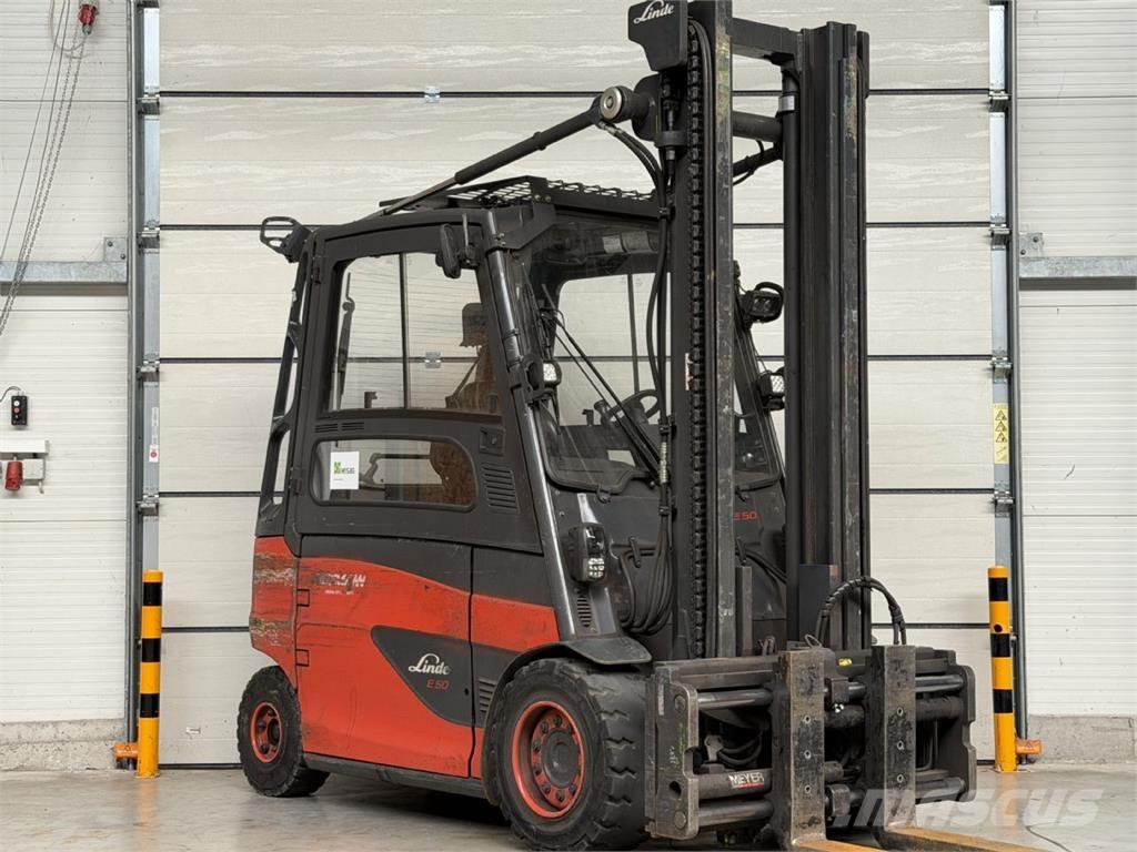Linde E50HL-01 Stivuitor electric