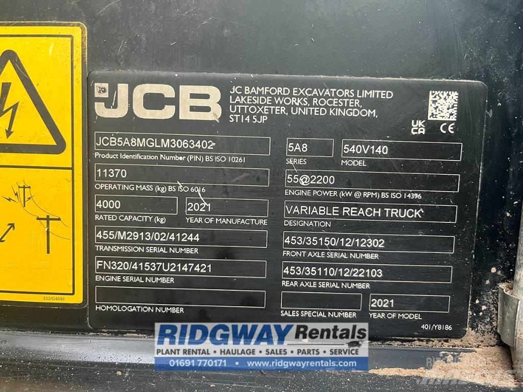 JCB 540-140 Stivuitoare telescopice