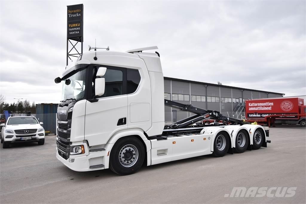 Scania R590 8X4 Camion cu carlig de ridicare
