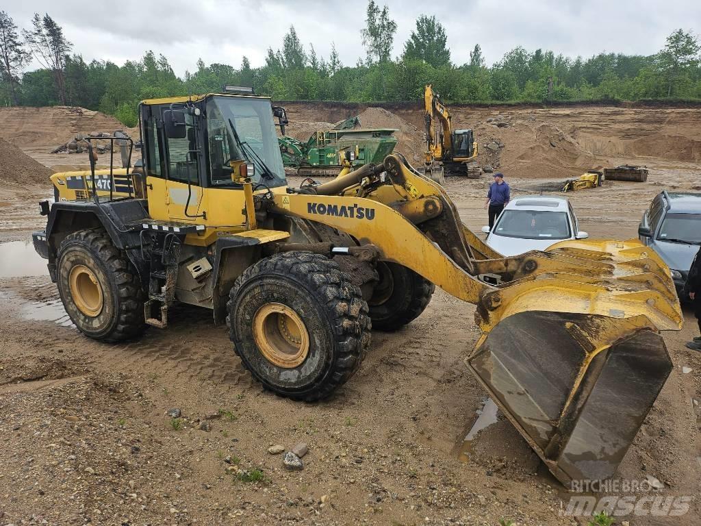 Komatsu WA 470 Incarcator pe pneuri