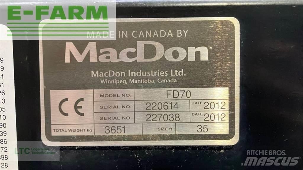  fd70 Accesorii combine agricole