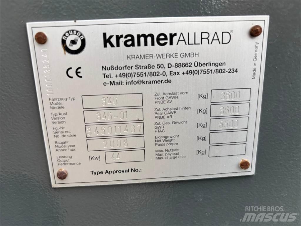 Kramer 750 Incarcator pe pneuri