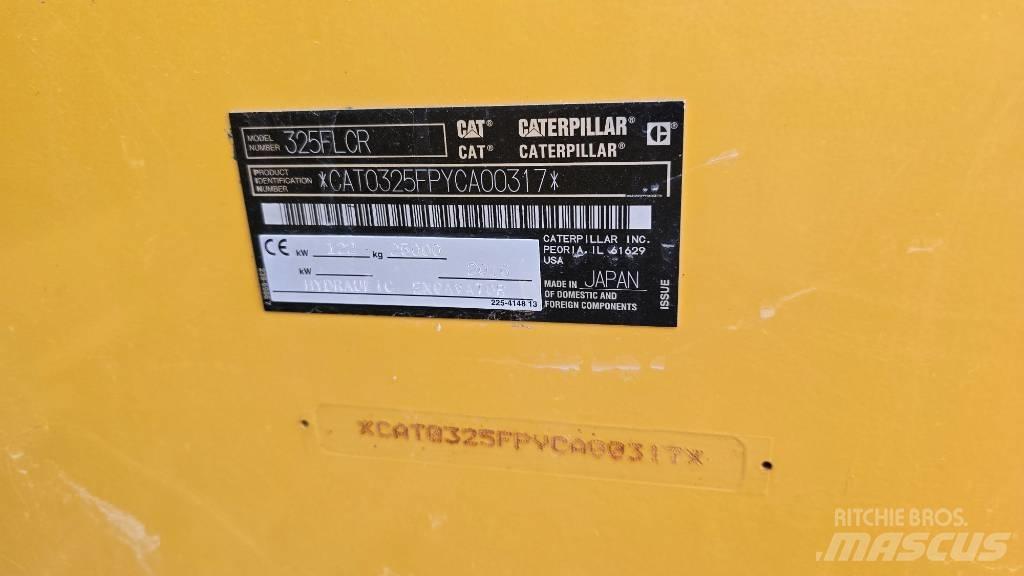 CAT 325 FL CR Excavatoare pe șenile
