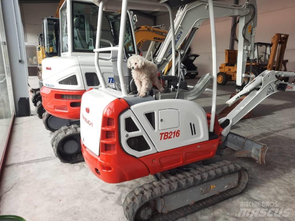 Takeuchi TB216 Mini excavatoare < 7t