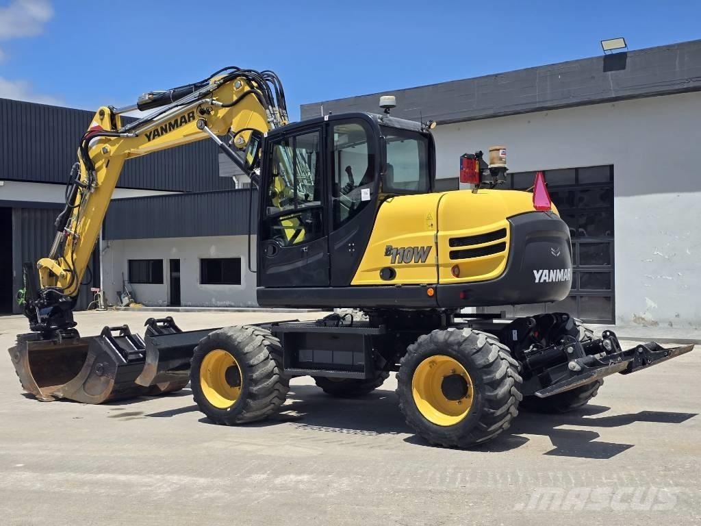 Yanmar B 110 W Excavatoare cu roti