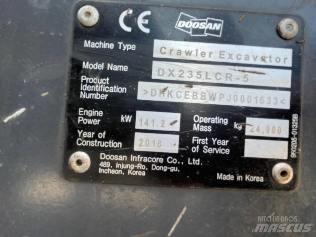 Doosan DX 235 LCR-5 Excavatoare pe șenile
