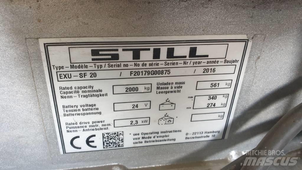 Still EXU-SF 20 Transpaleta cu platforma