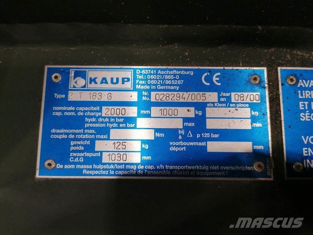 Kaup 2T183G Utilaje construcții - Altele