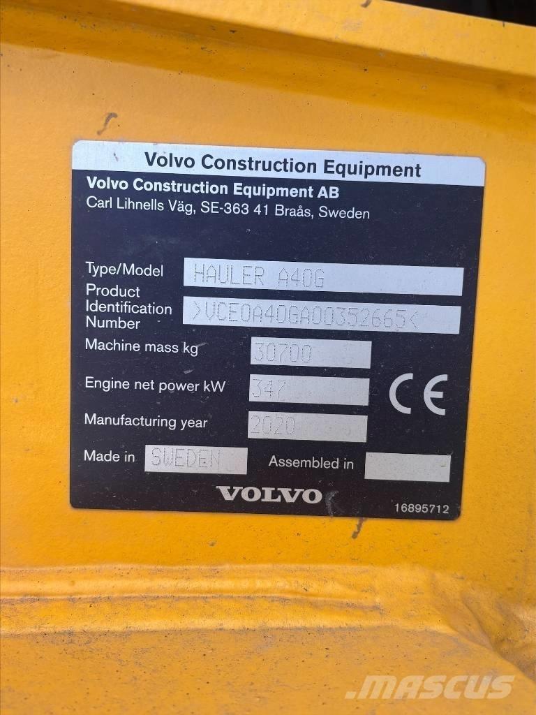 Volvo A40G Transportoare articulate