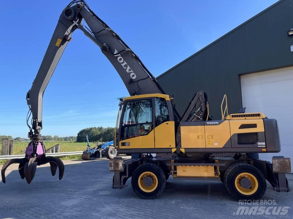 Volvo EW 210 MH Paleta de manipulare