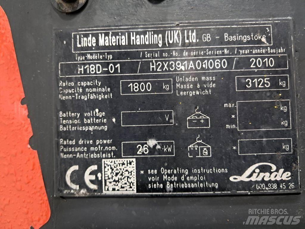 Linde H18D-01 Stivuitor diesel