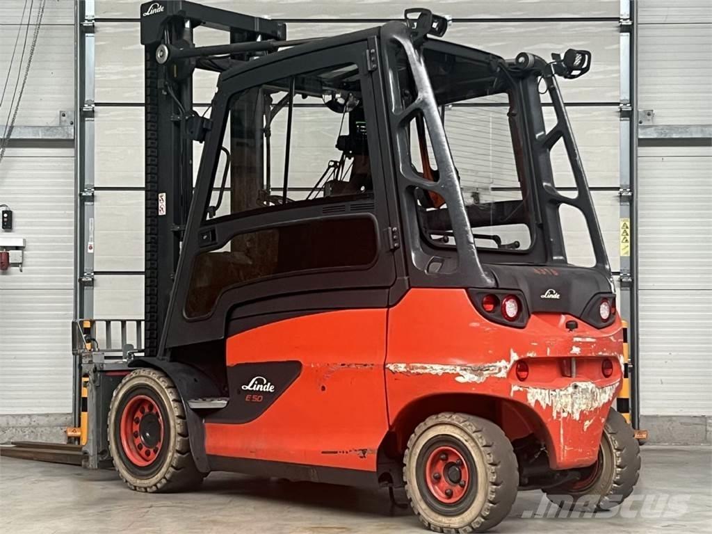 Linde E50HL-01 / 600 Stivuitor electric