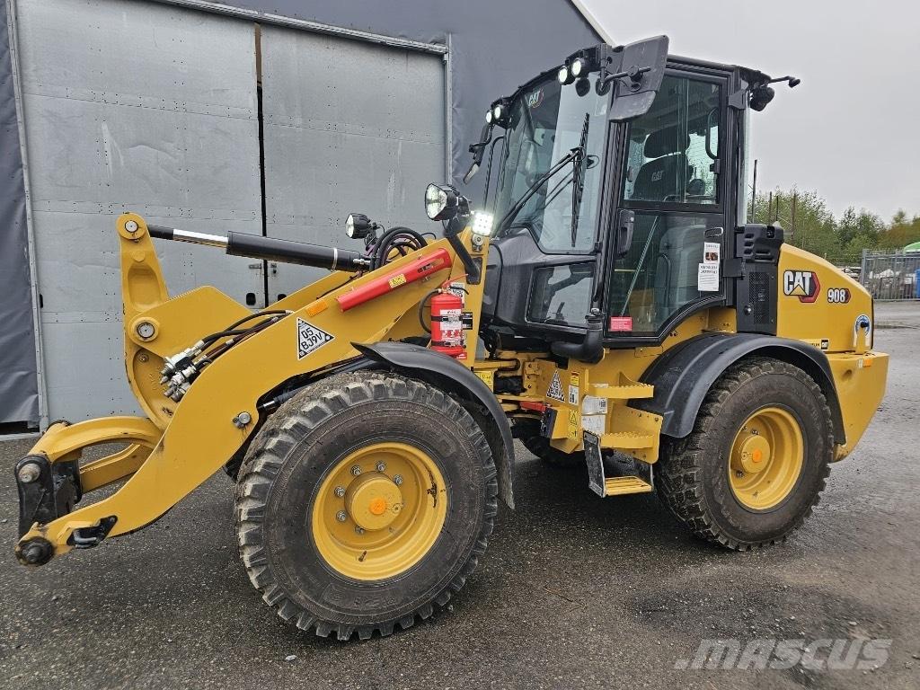 CAT 908 HF Incarcator pe pneuri
