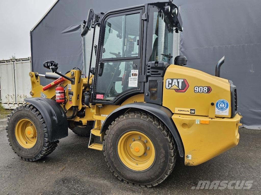 CAT 908 HF Incarcator pe pneuri