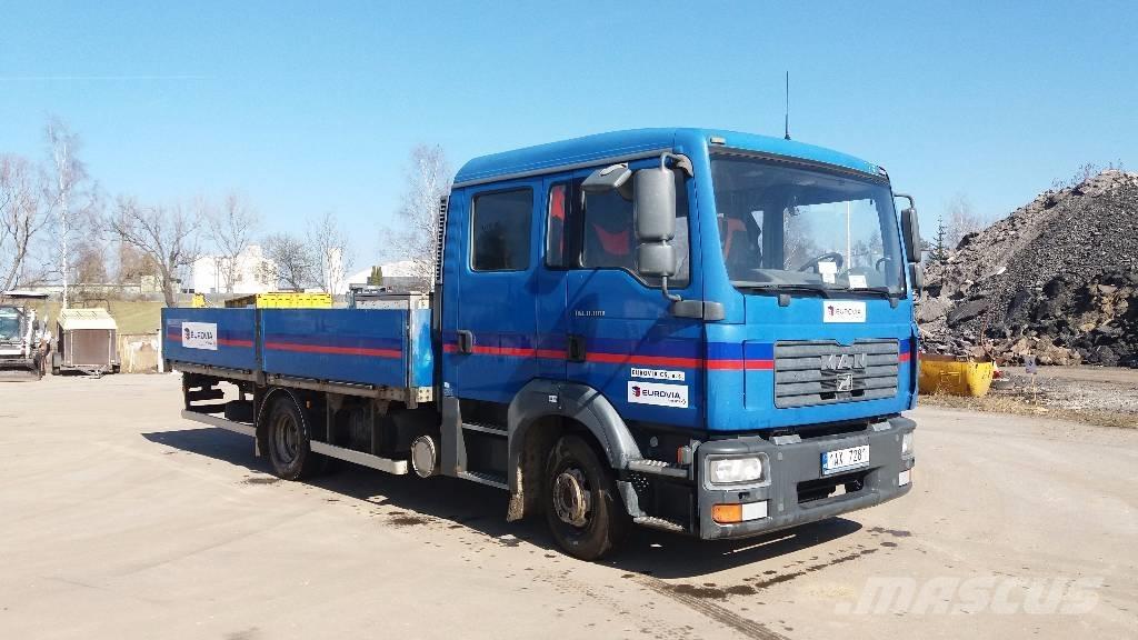 MAN TGL8.180 Camioane platforma/prelata