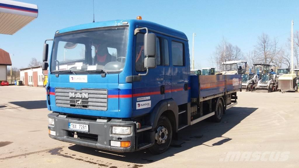 MAN TGL8.180 Camioane platforma/prelata