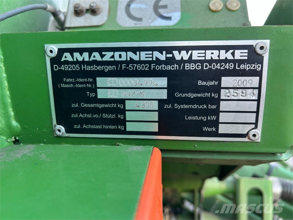 Amazone ED 602-K Masini cu insamantare precisa