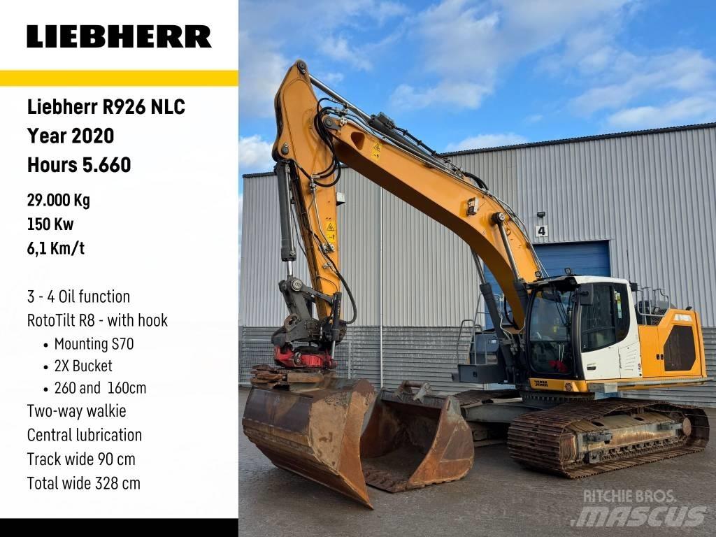 Liebherr R 926 Excavatoare pe șenile
