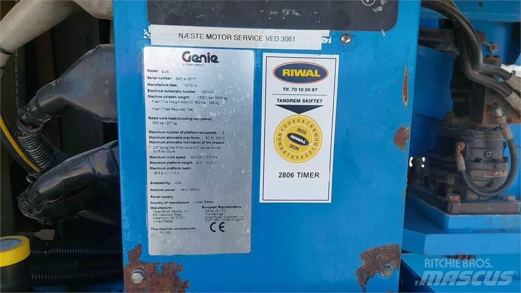Genie S45 Nacele cu brat telescopic