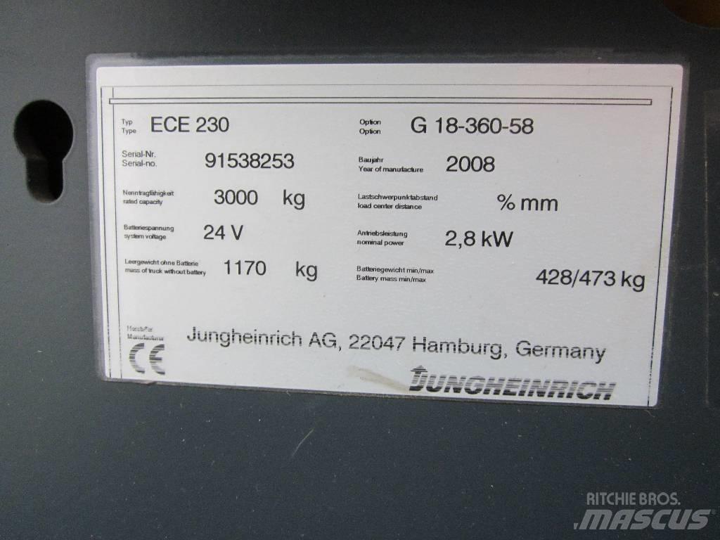 Jungheinrich ECE230 Stivuitor electric