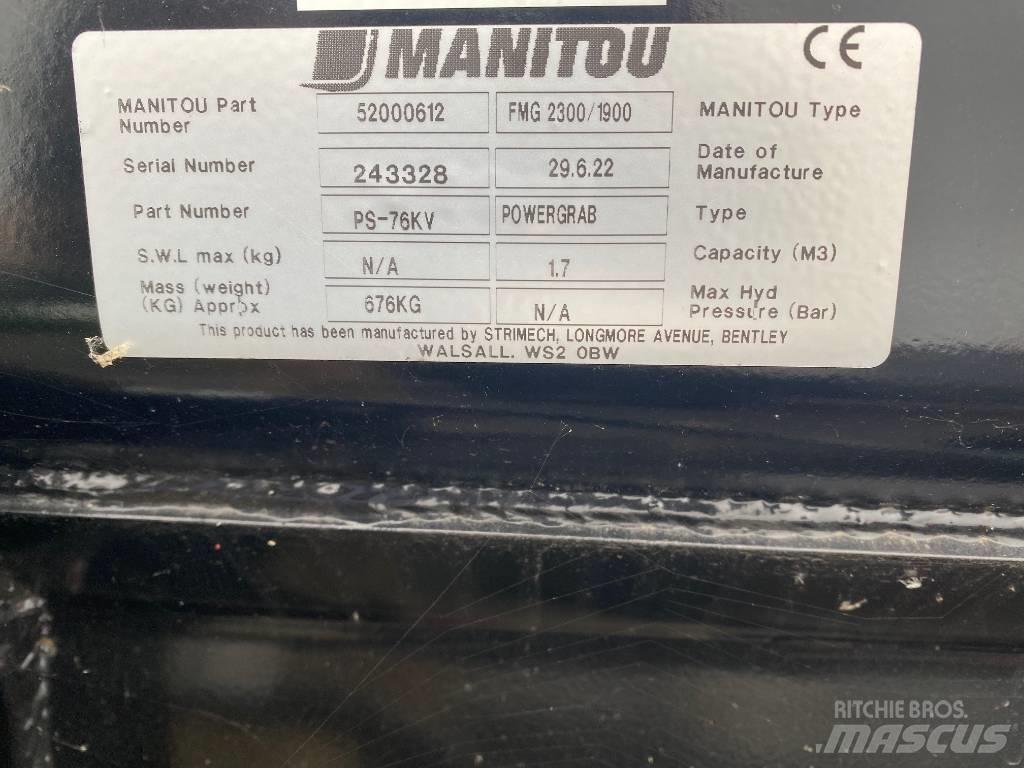 Manitou POWERGRAB Alte masini si accesorii pentru încarcat si sapaturi