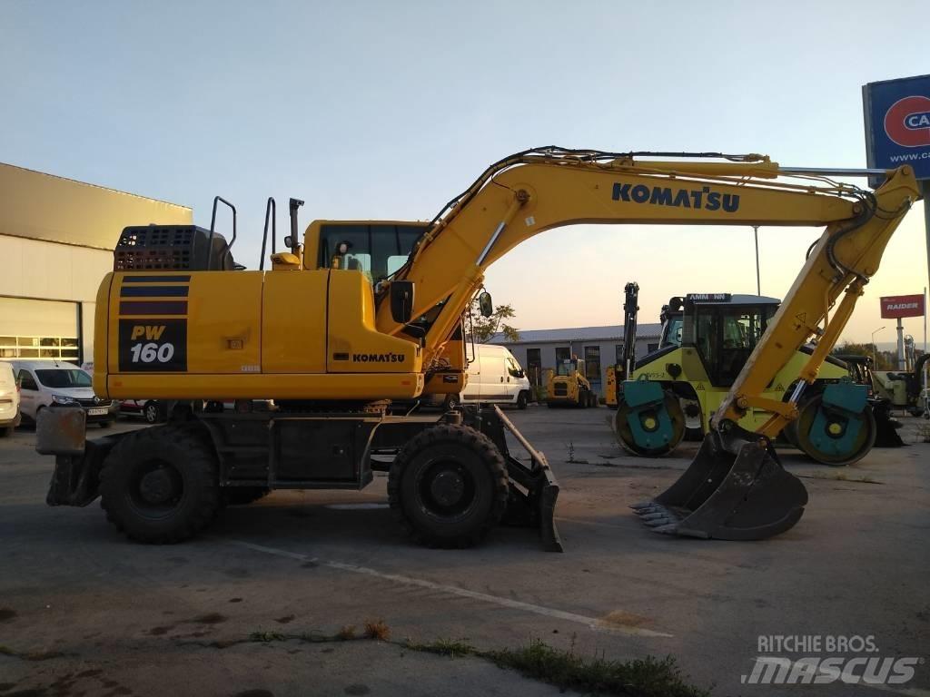 Komatsu pw160-11 Excavatoare cu roti