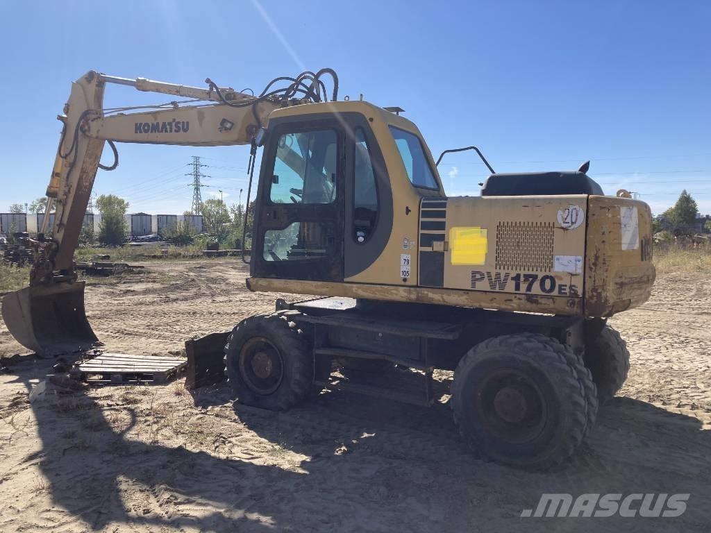 Komatsu PW 170-6 Excavatoare cu roti