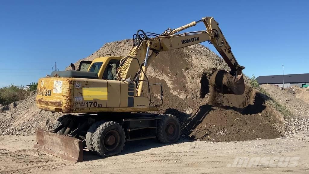 Komatsu PW 170-6 Excavatoare cu roti