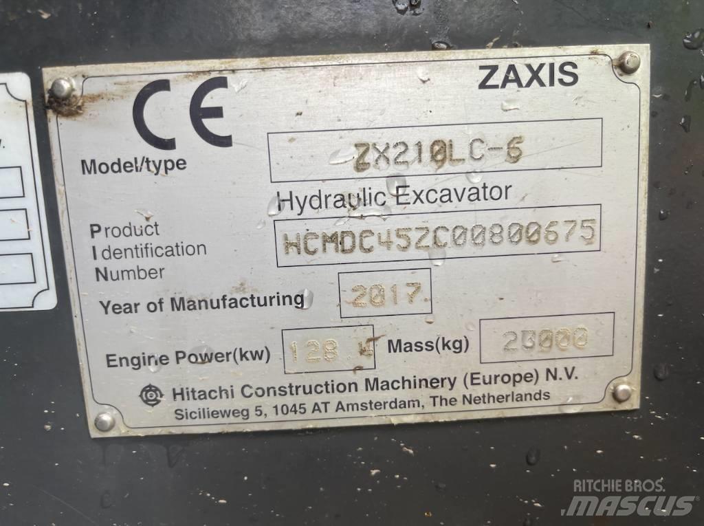 Hitachi ZX 210 LC-6 Excavatoare pe șenile
