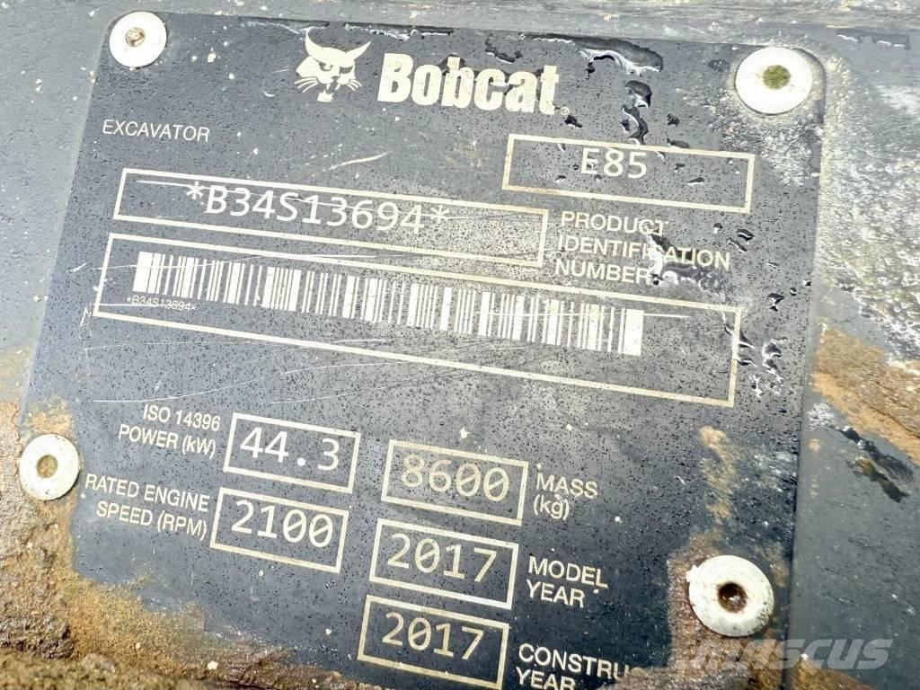 Bobcat E 85 Excavatoare 7t - 12t