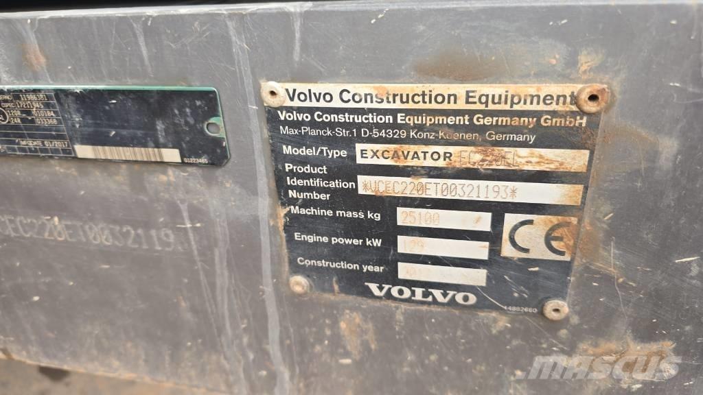 Volvo EC220EL Excavatoare pe șenile

