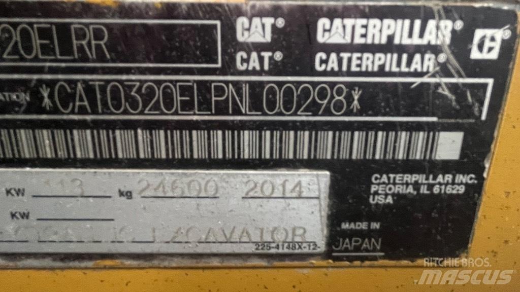 CAT 320 EL Excavatoare pe șenile
