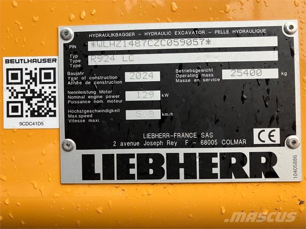 Liebherr R924 Excavatoare pe șenile
