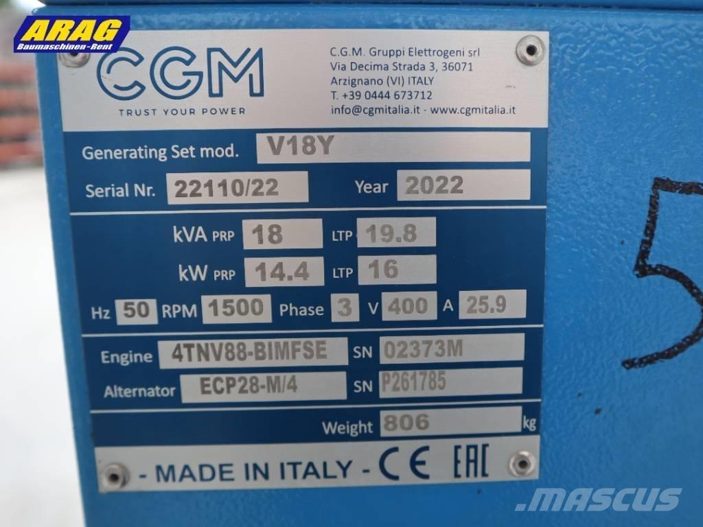 CGM V18Y Generatoare Diesel