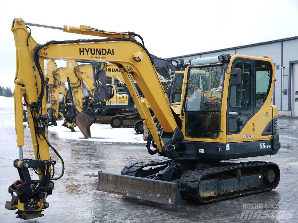 Hyundai R 55-9A Mini excavatoare < 7t