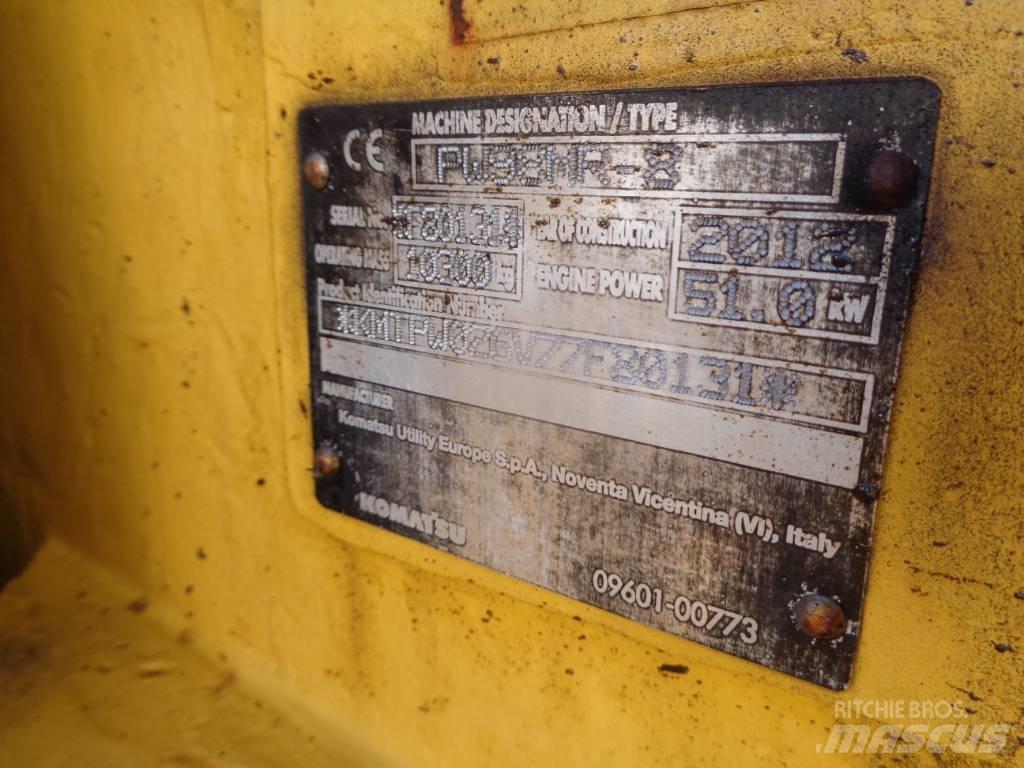 Komatsu PW 98 MR-6 Excavatoare cu roti