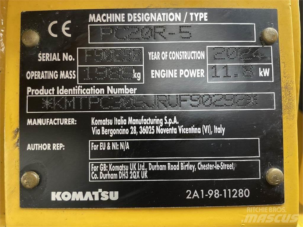 Komatsu PC20R-5 Excavatoare cu roti