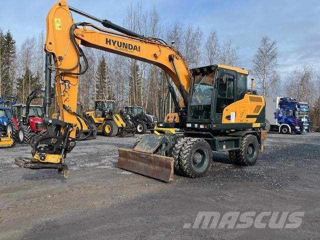 Hyundai HW 140 Excavatoare cu roti