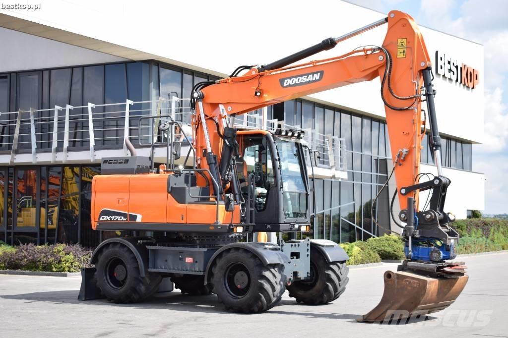 Doosan DX 170 W-5 Excavatoare cu roti