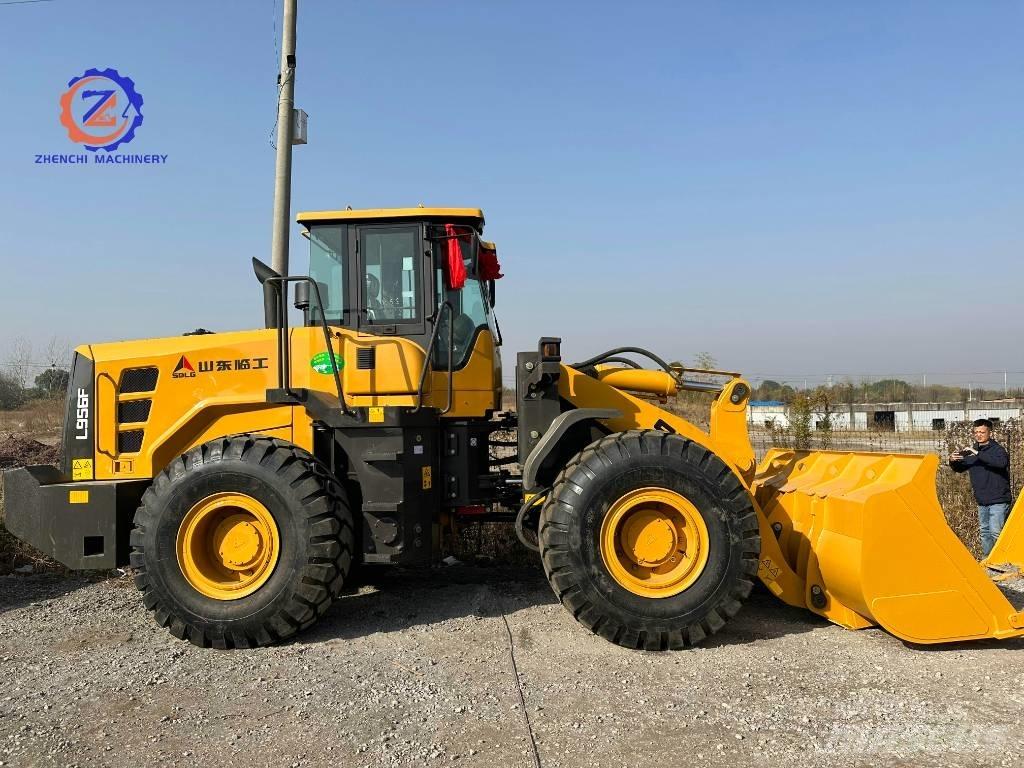 Lingong L 956 Incarcator pe pneuri