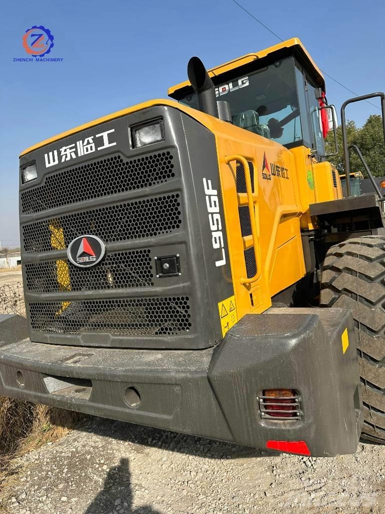Lingong L 956 Incarcator pe pneuri