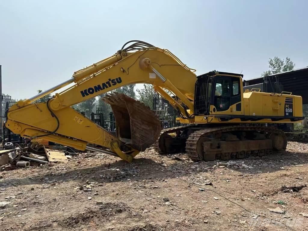 Komatsu PC 850SE Excavator amfibiu