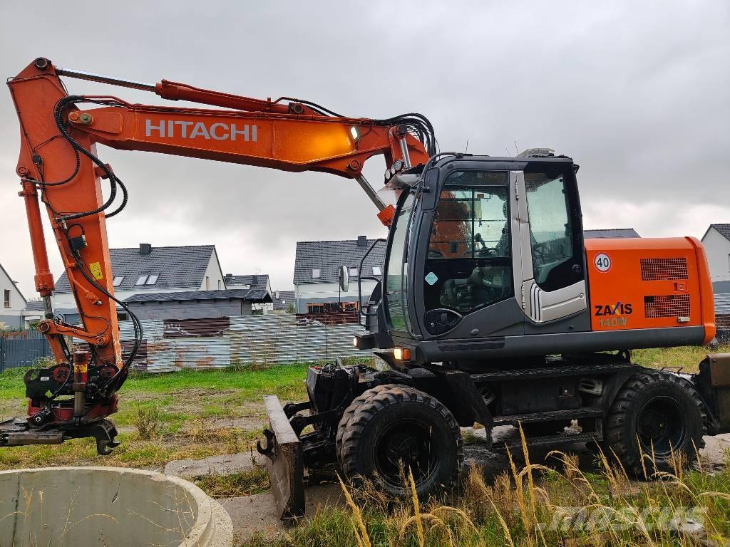 Hitachi ZX 140 W-5 Excavatoare cu roti