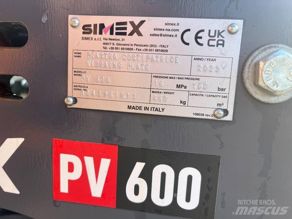 Simex PV600 Alte componente