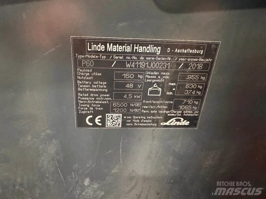 Linde P 60 Stivuitoare - Altele