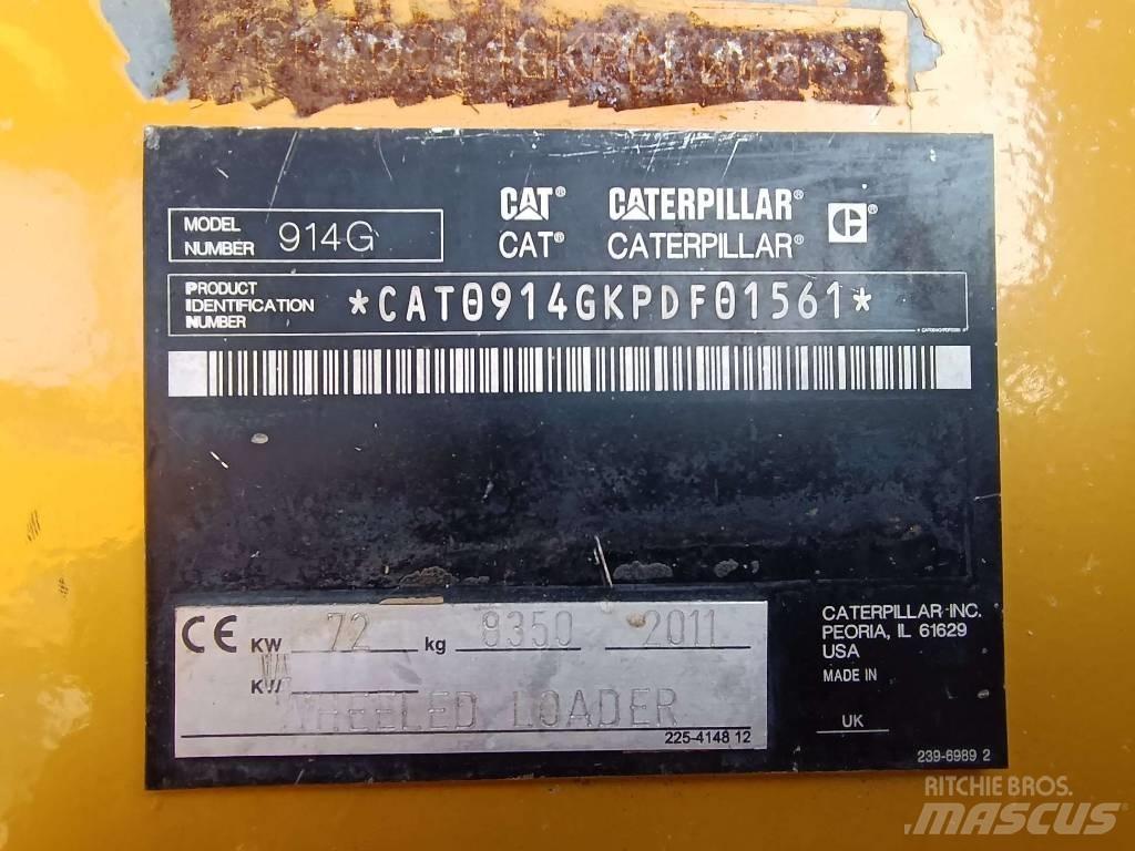 CAT 914 G2 Incarcator pe pneuri