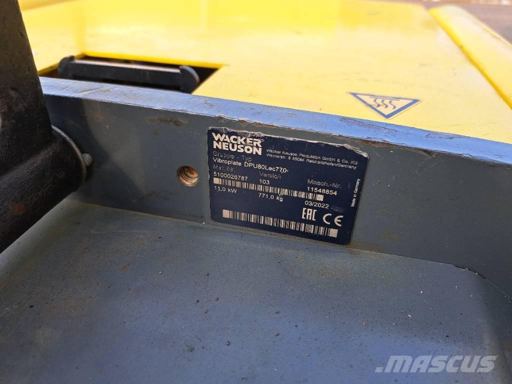 Wacker Neuson DPU 80 Vibratoare