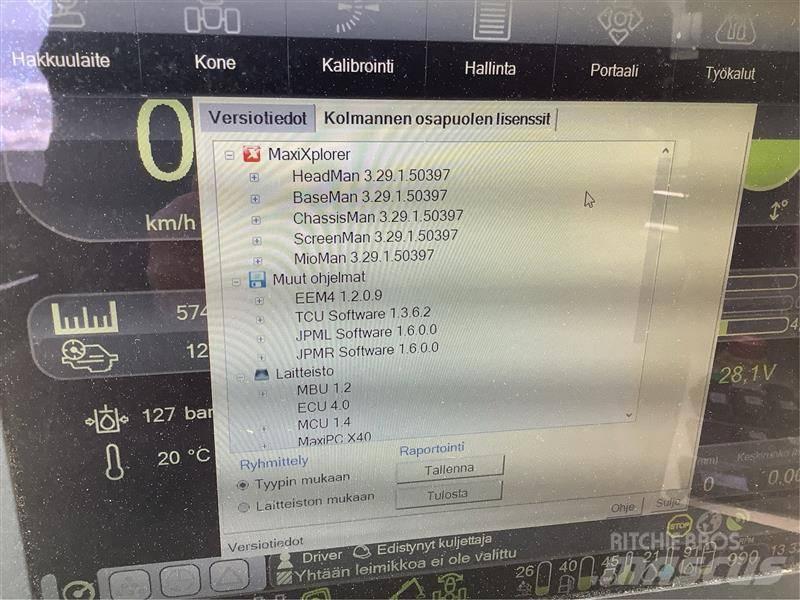 Komatsu 911 Combine forestiere