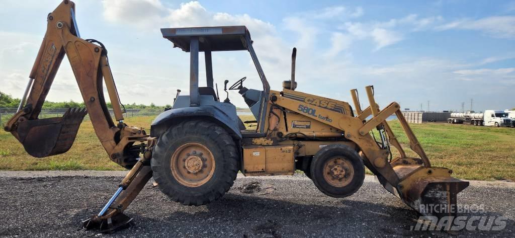 CASE 580 L Turbo Buldoexcavatoare