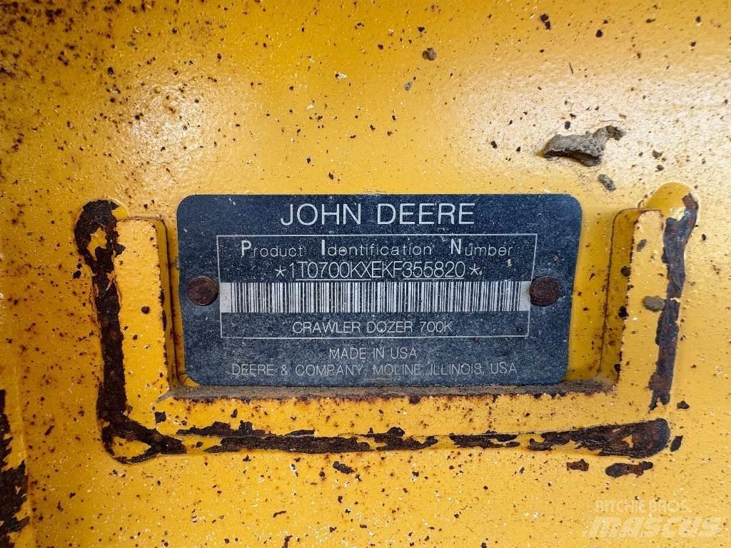 DEERE 700K LGP Buldozere pe senile